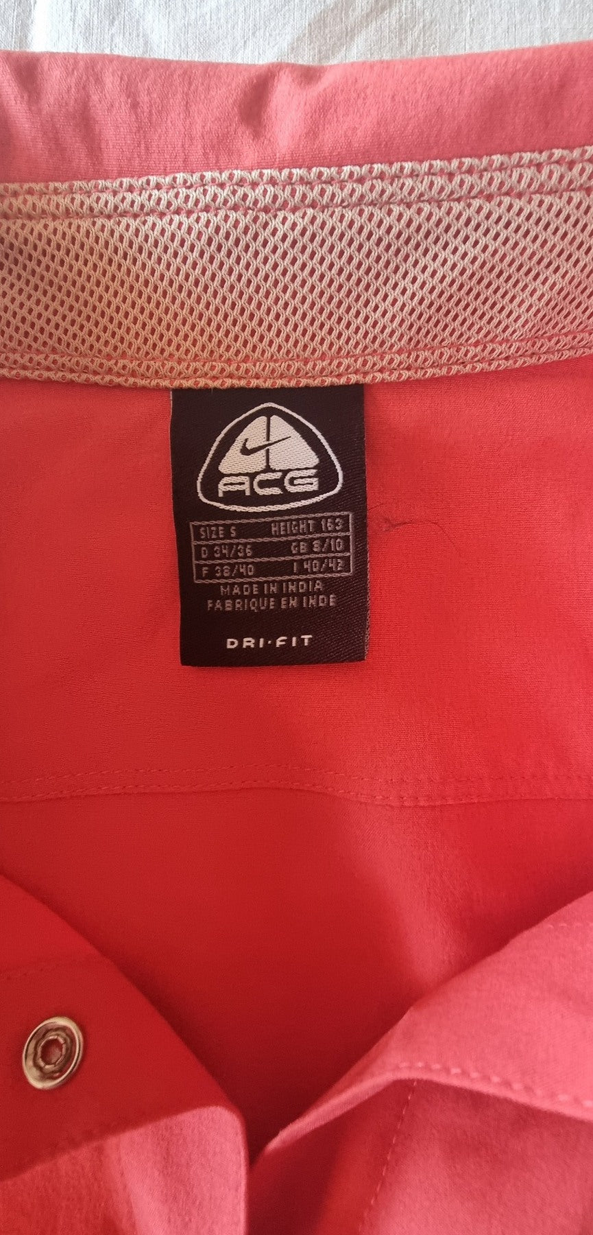 Nike ACG Dri-FIT Chaleco Técnico Rojo Talla S
