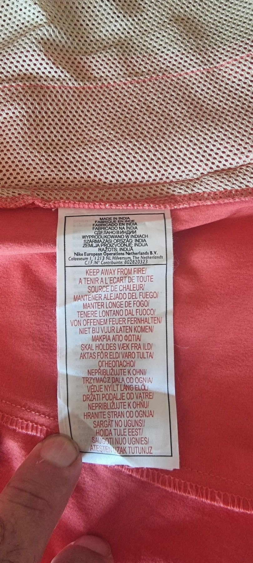 Nike ACG Dri-FIT Chaleco Técnico Rojo Talla S