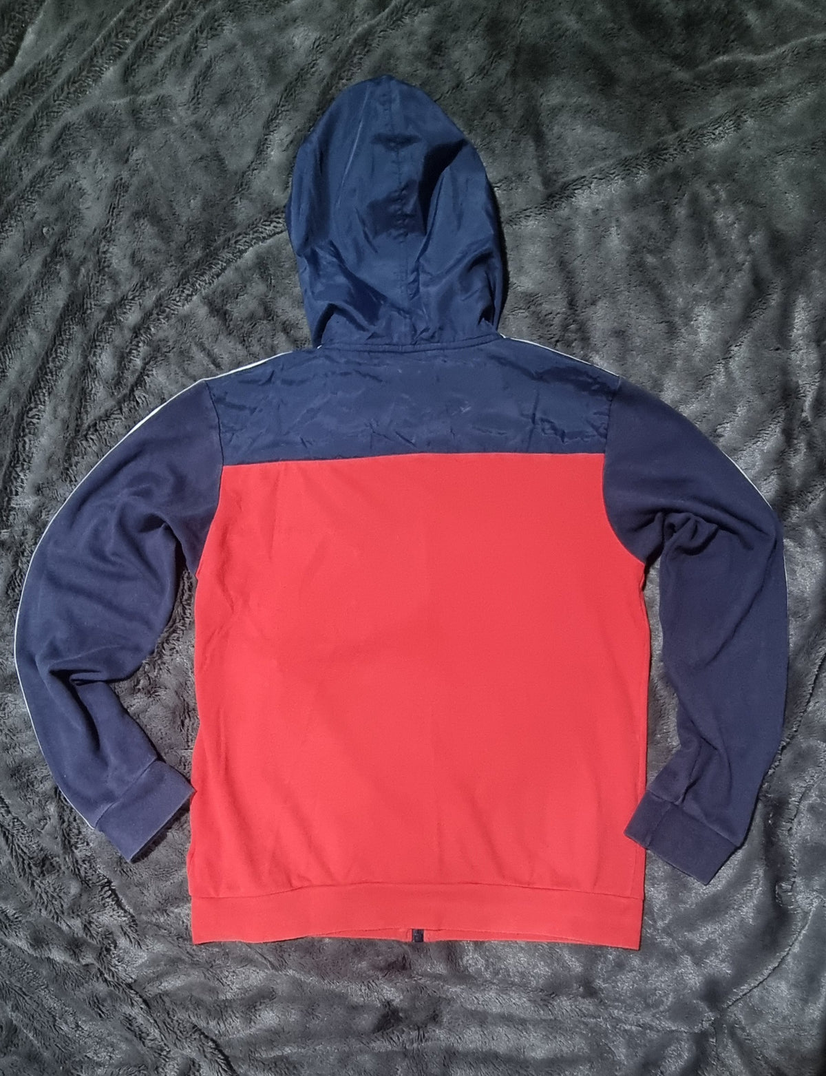 Adidas Originals Chaqueta Track Roja y Azul con Capucha