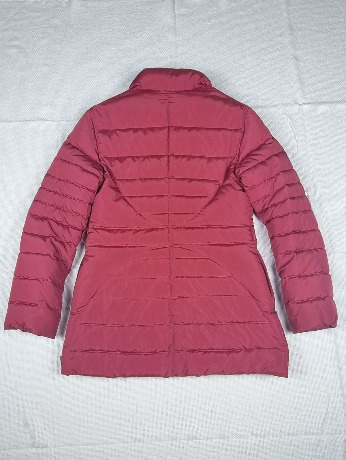 Moncler Plumífero Largo Rojo Talla 1