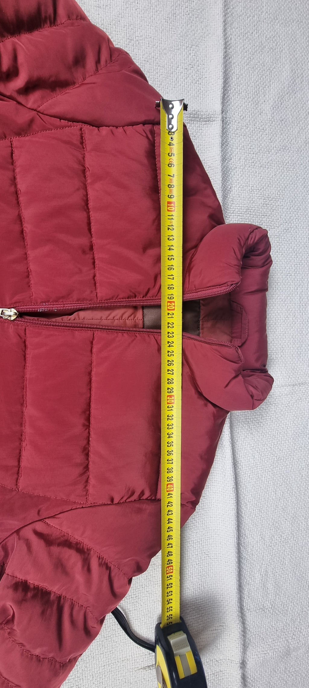 Moncler Plumífero Largo Rojo Talla 1