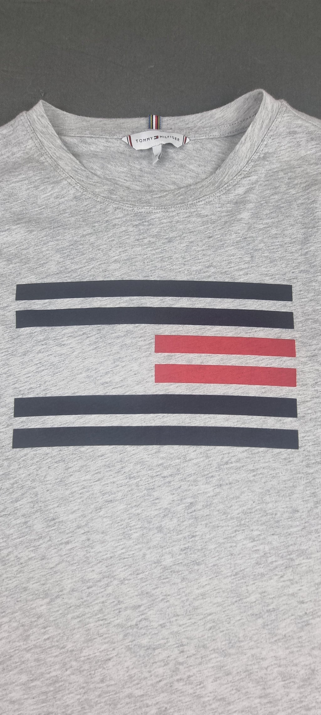 Tommy Hilfiger Camiseta Manga Larga Gris talla M