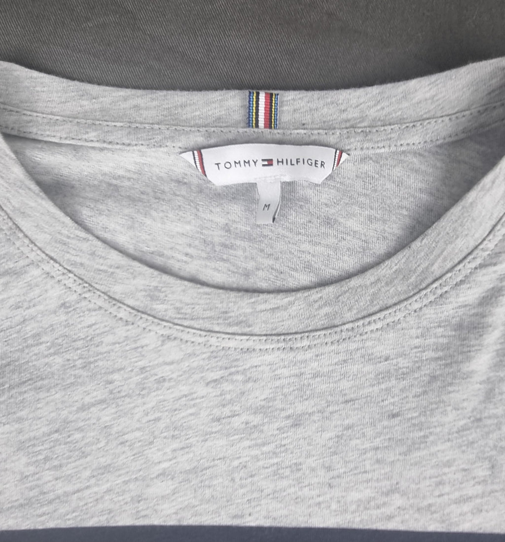 Tommy Hilfiger Camiseta Manga Larga Gris talla M
