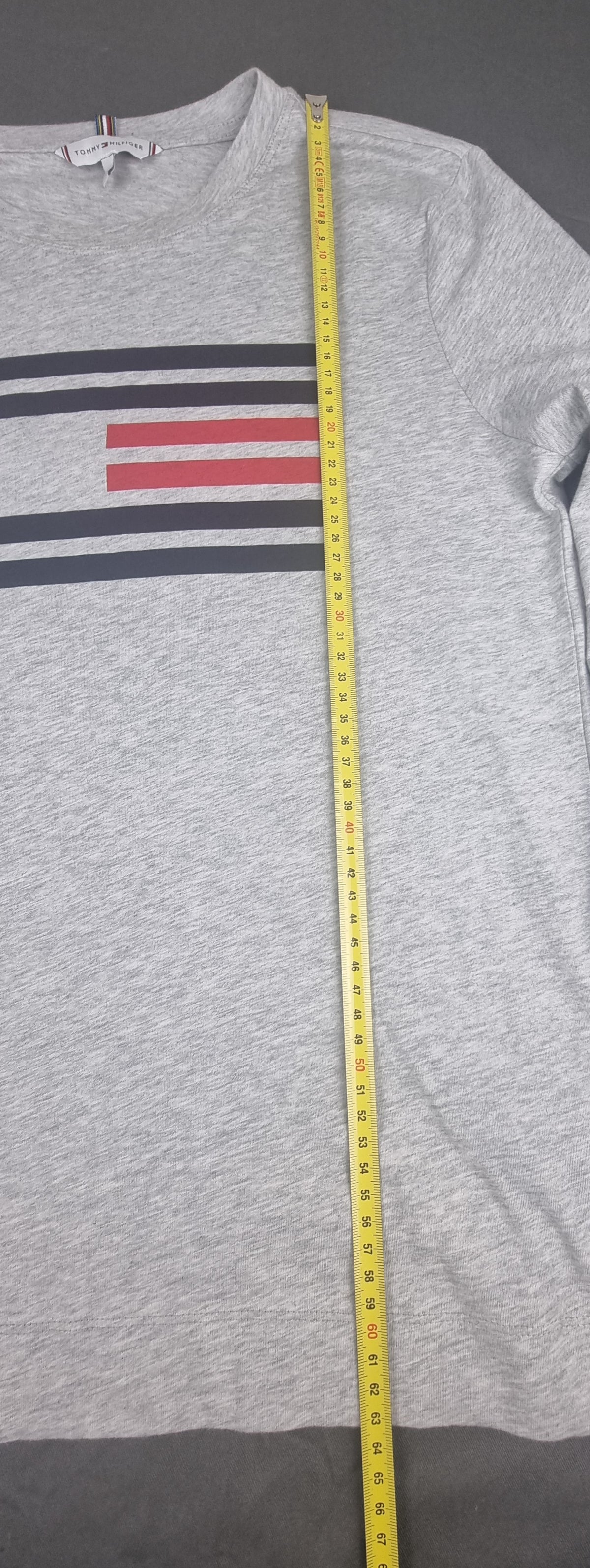 Tommy Hilfiger Camiseta Manga Larga Gris talla M