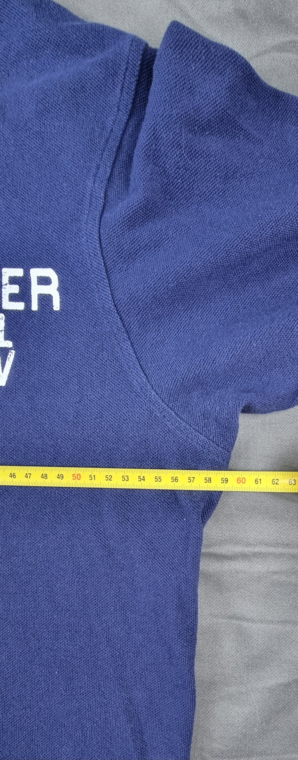 Tommy Hilfiger Polo Azul Hilfiger Crew talla XL
