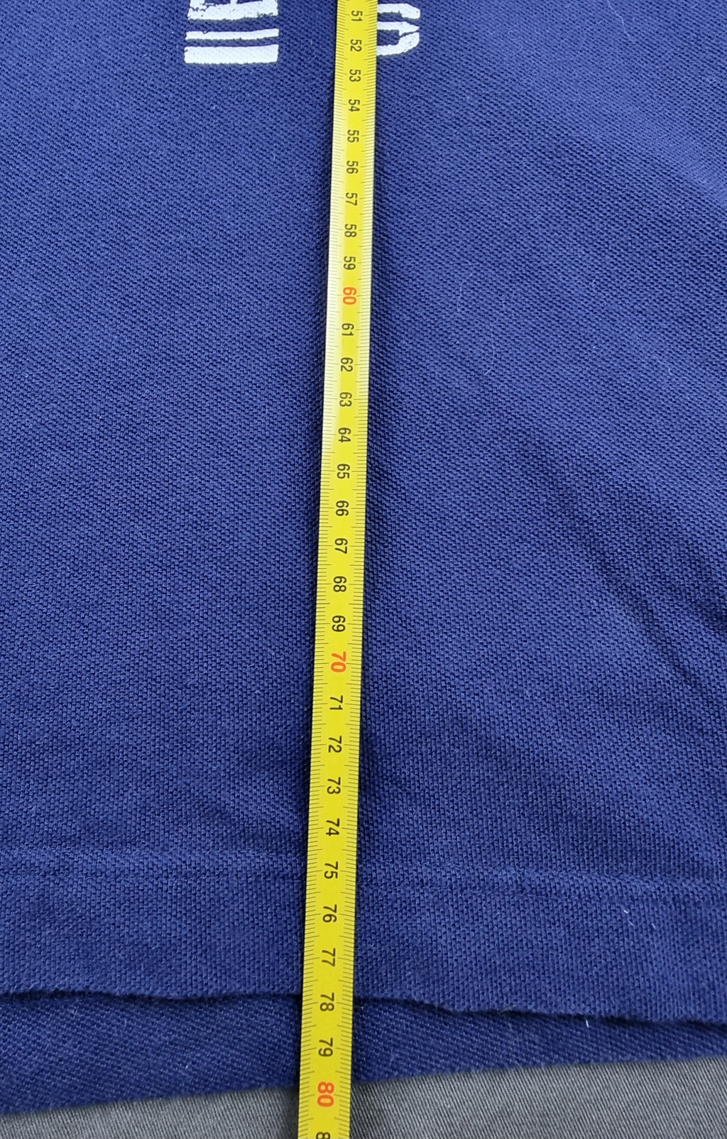 Tommy Hilfiger Polo Azul Hilfiger Crew talla XL