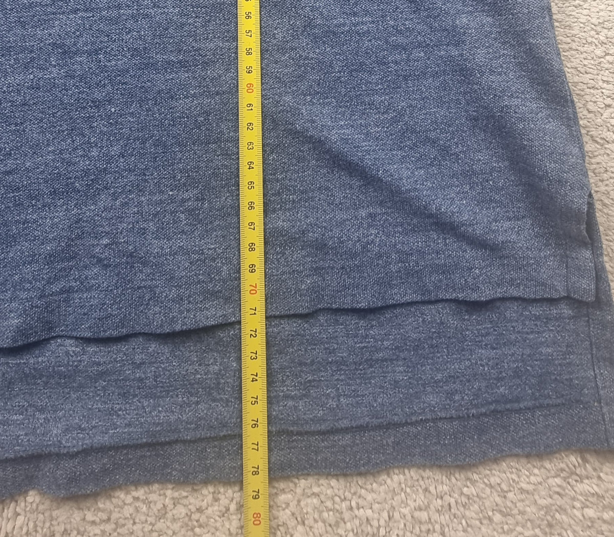 Polo Ralph Lauren Polo Azul Logo Amarillo talla L