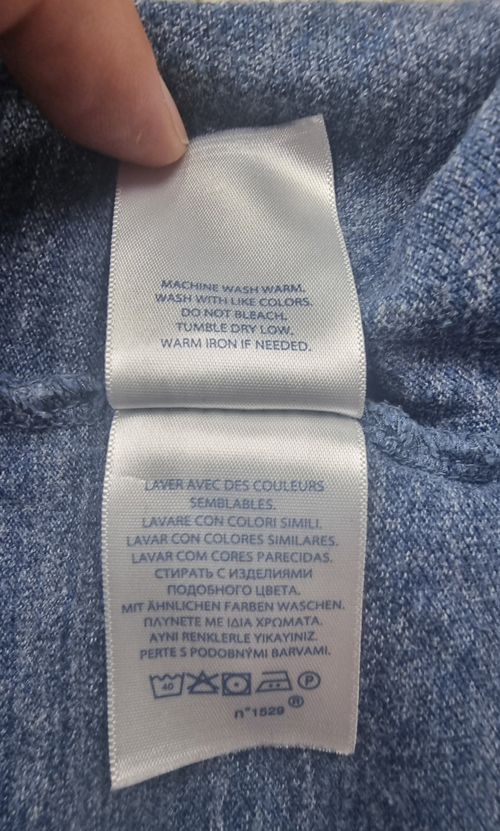 Polo Ralph Lauren Polo Azul Logo Amarillo talla L