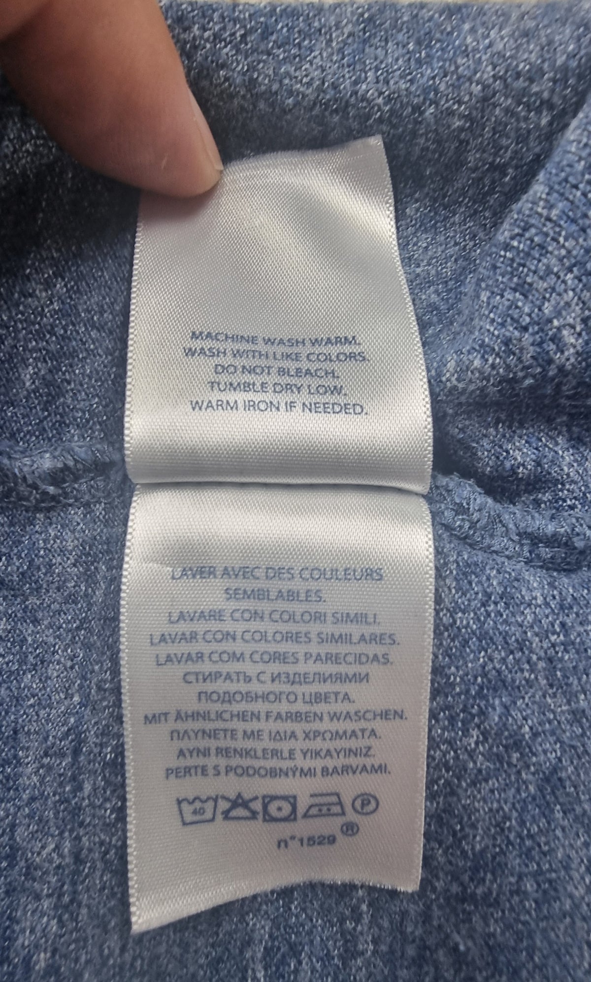 Polo Ralph Lauren Polo Azul Logo Amarillo talla L