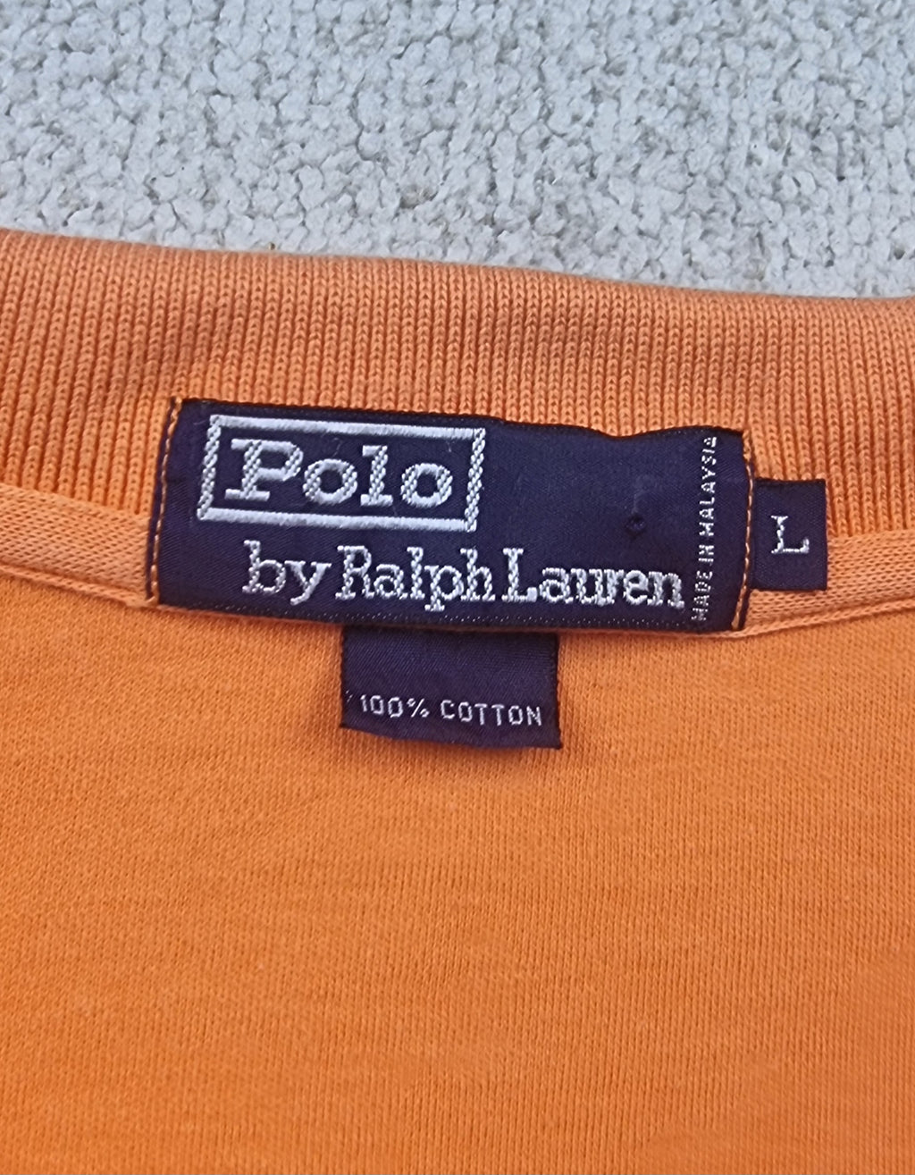 Polo Ralph Lauren Polo Naranja Talla L