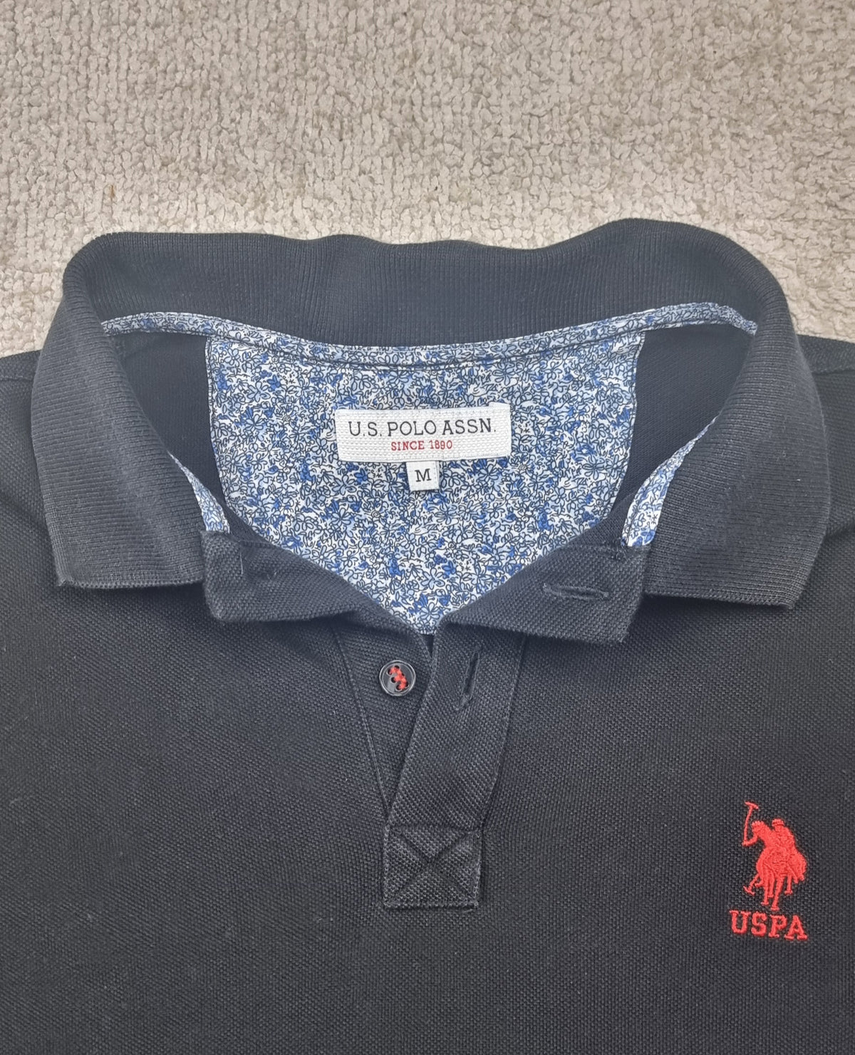U.S. Polo Assn. Polo Azul Claro Talla M
