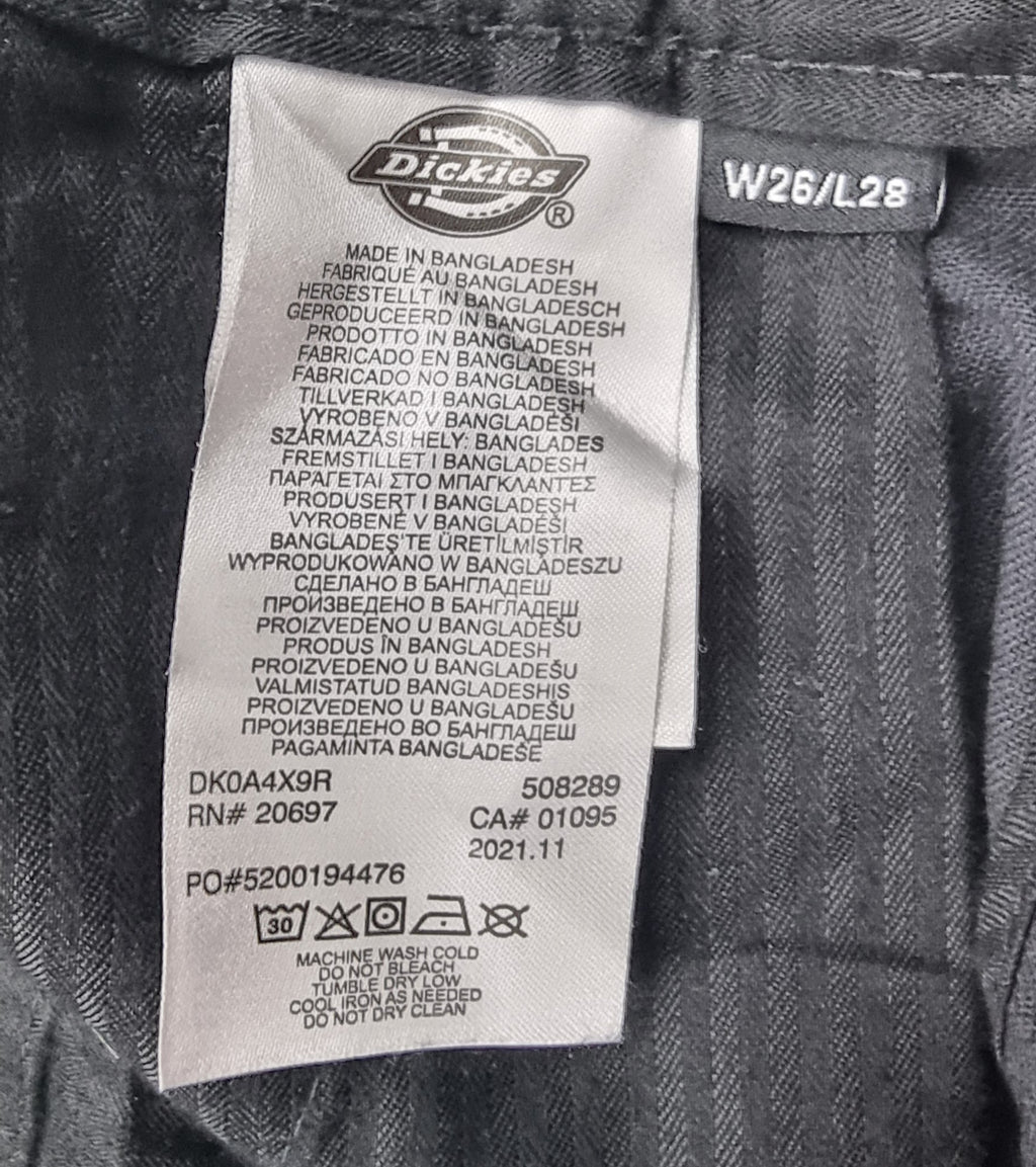 Dickies Skateboarding FLEX Pantalón Negro W26 L28