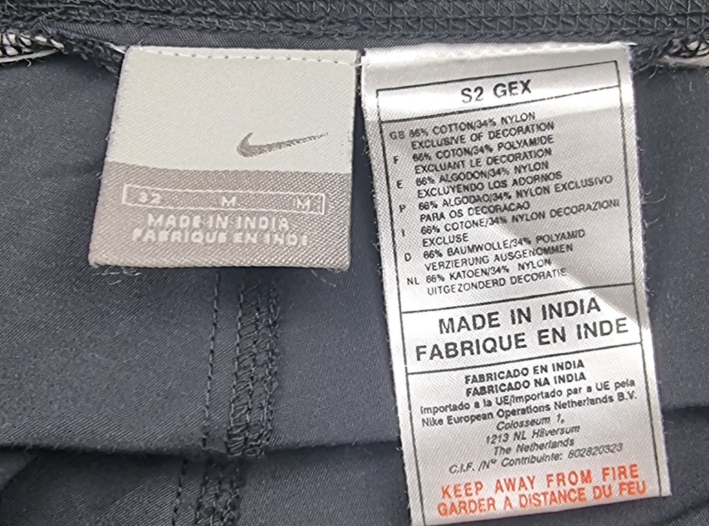 Nike Pantalón Técnico Convertible Negro talla M