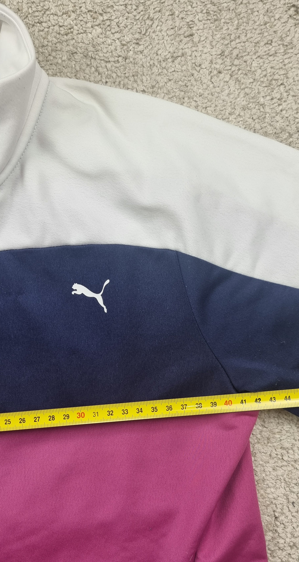 Puma Track Jacket Rosa Azul Blanco Talla XL