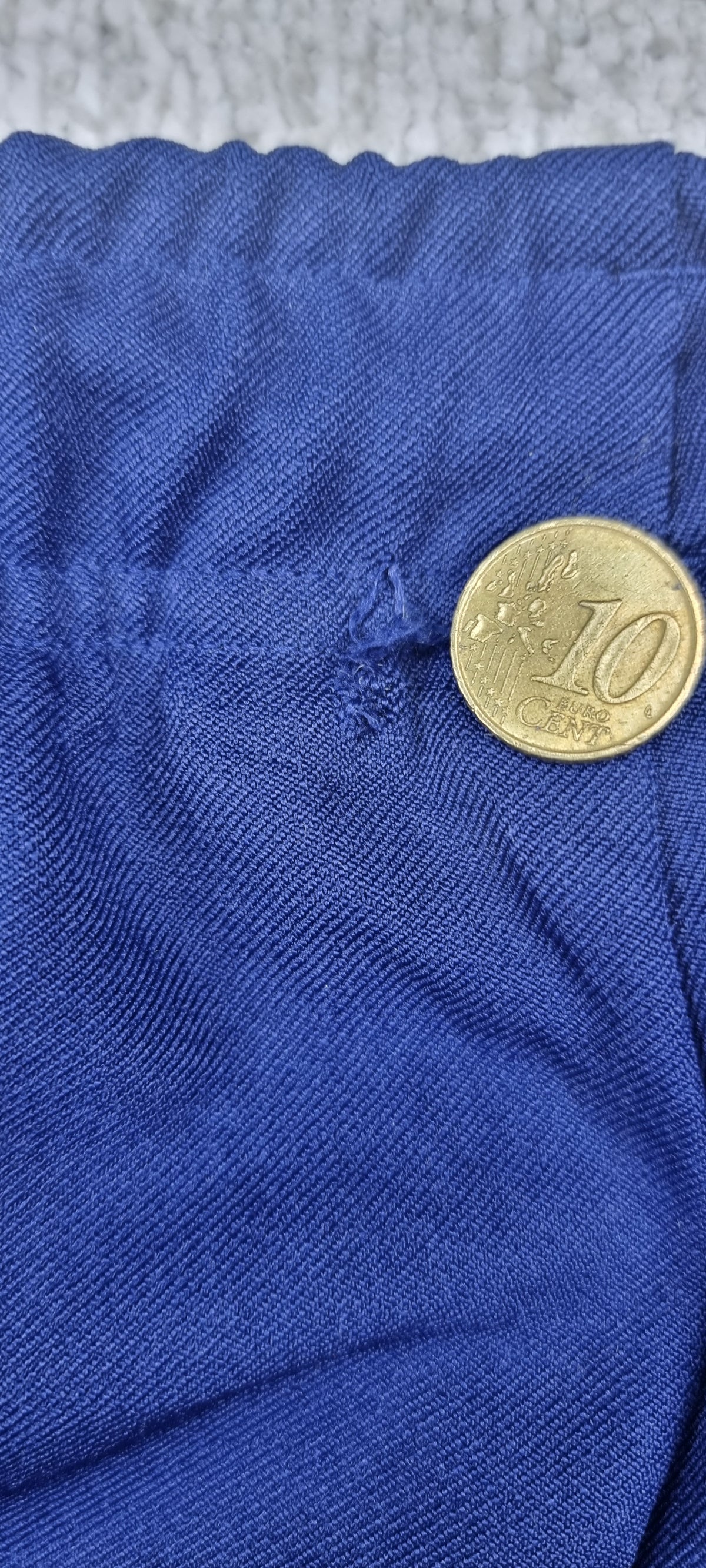 Adidas Arsenal FC Pantalón Track Azul Marino con Rayas Rojas Vintage Nuevo talla s