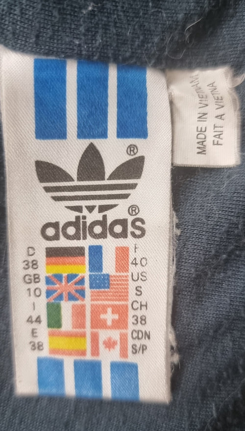 Adidas Vintage Chaqueta Estampada Talla 38