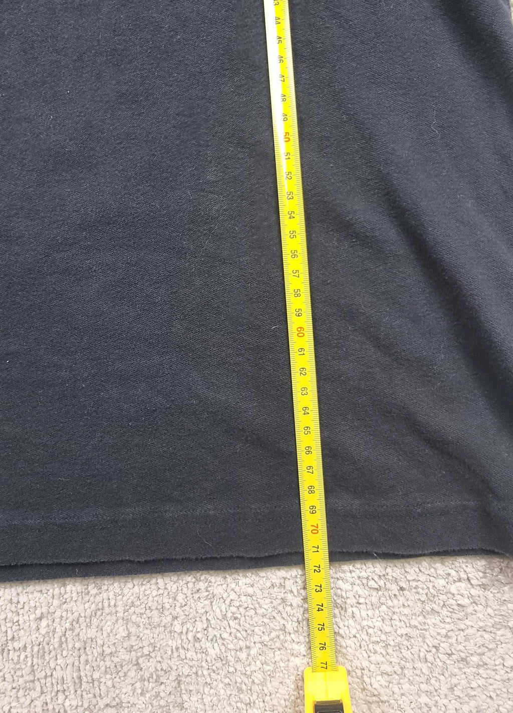 BOSS Polo negro Logo Tonal Talla M