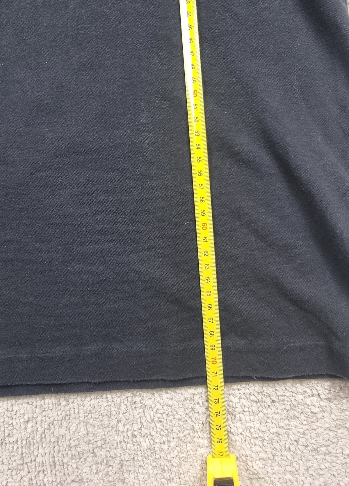 BOSS Polo negro Logo Tonal Talla M
