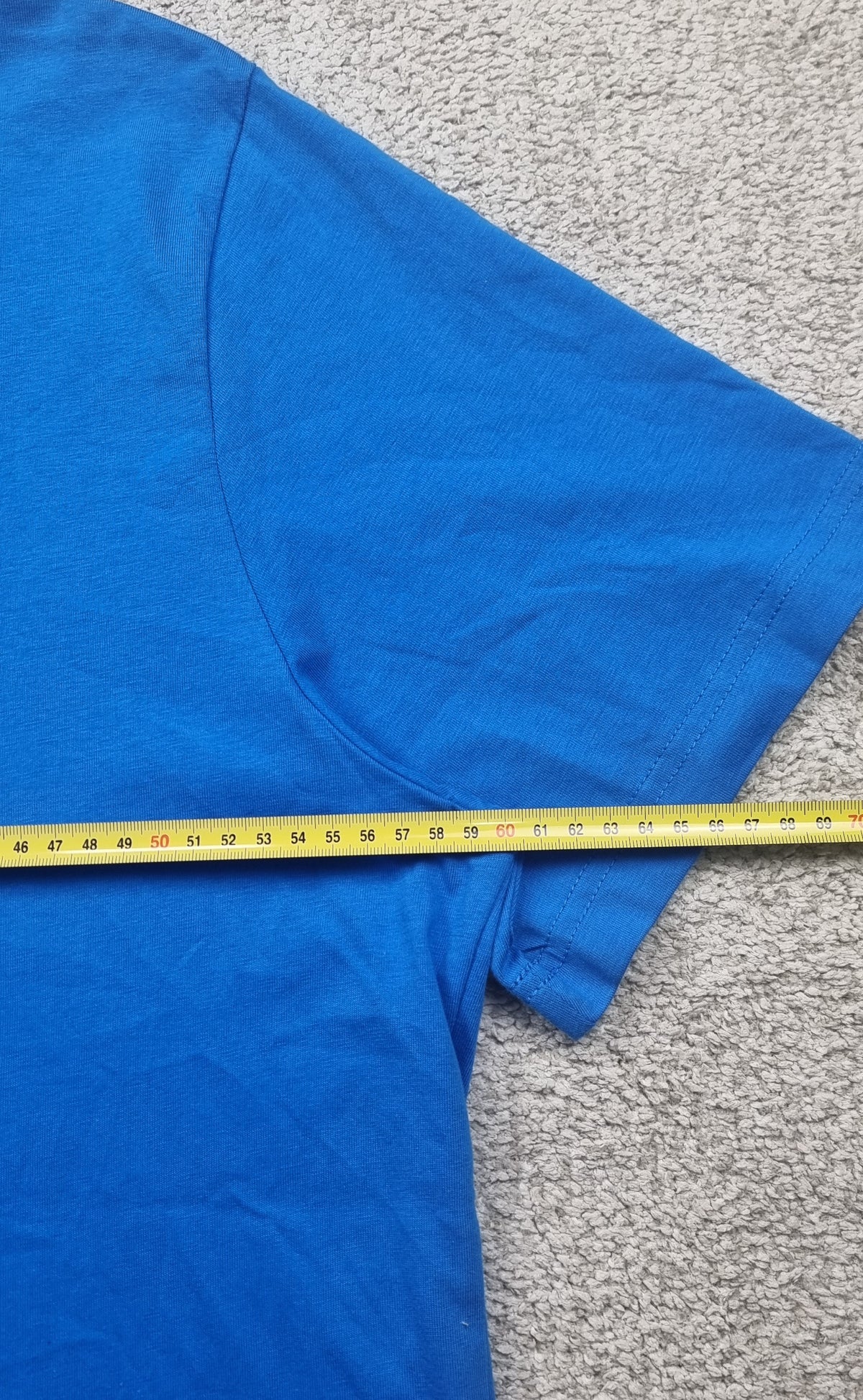 Puma Camiseta Azul Nueva Logo Bordado Talla M