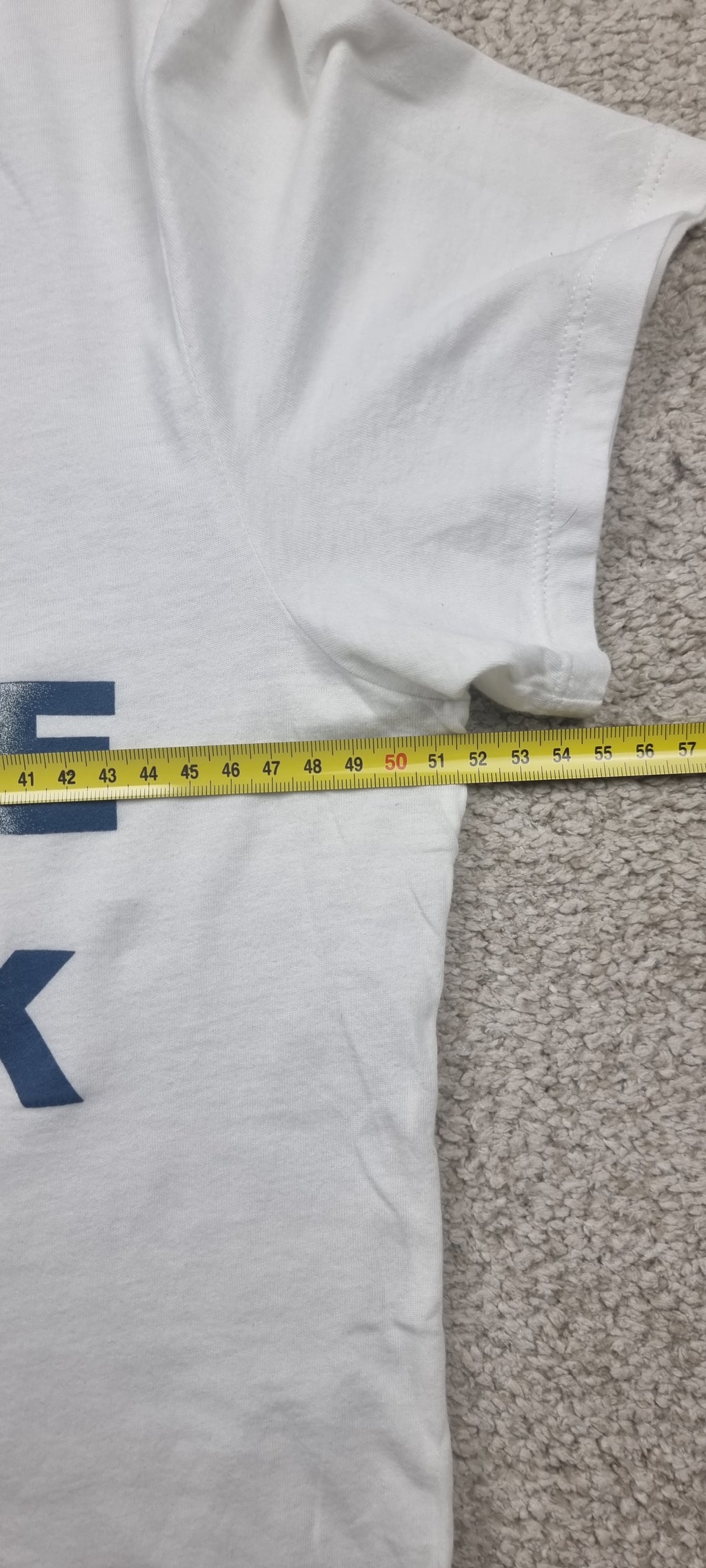 Camiseta Armani Exchange A|X blanca estampado gráfico – Talla L