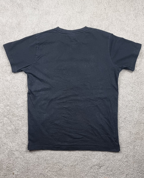 Camiseta BOSS Hugo Boss negra gráfico 3D rojo – Talla aprox. M