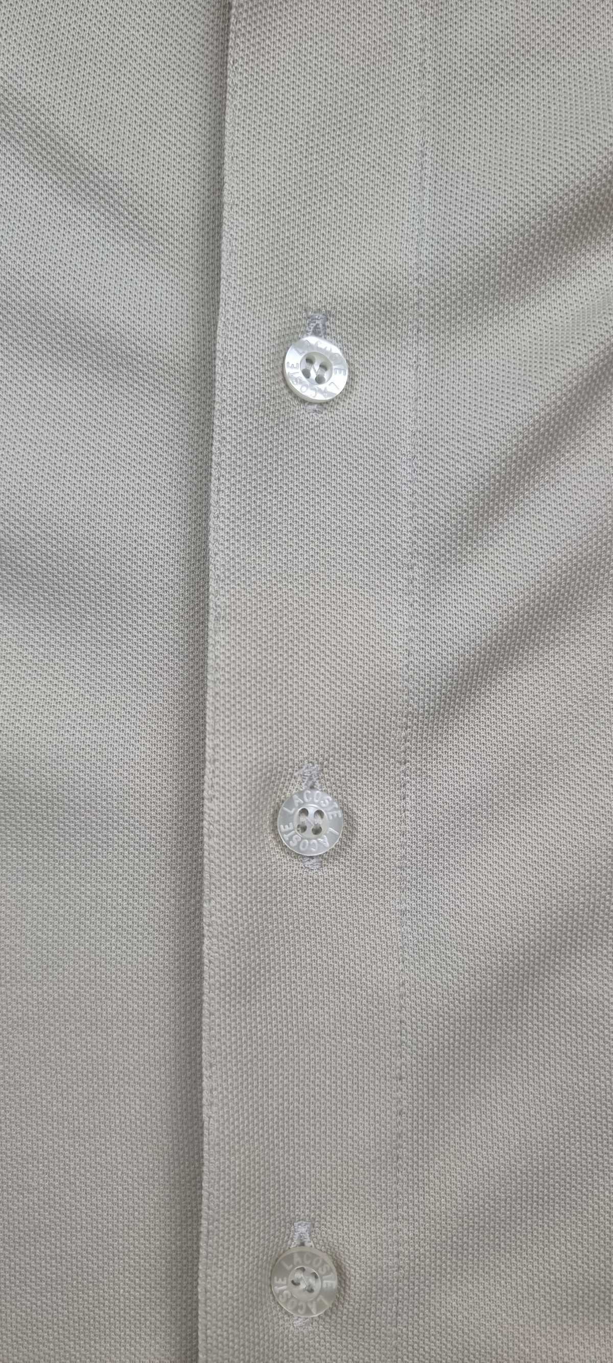 Lacoste Camisa Polo Beige Vintage Made in Spain Talla 7