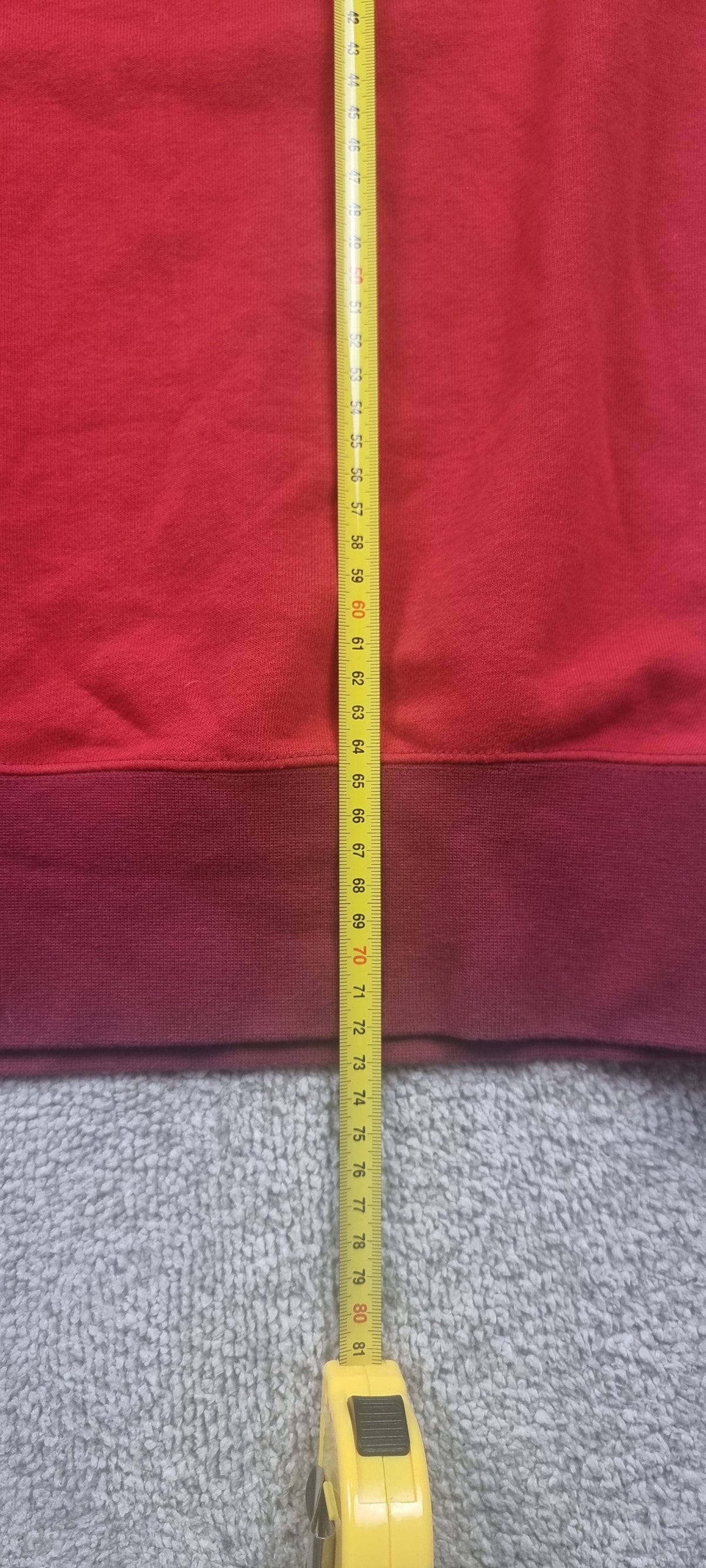Sudadera Adidas FC Bayern München bicolor roja – Talla XL