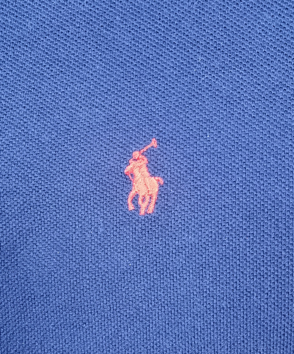 Polo Ralph Lauren Classic Fit azul marino manga larga – Talla M (10-12)