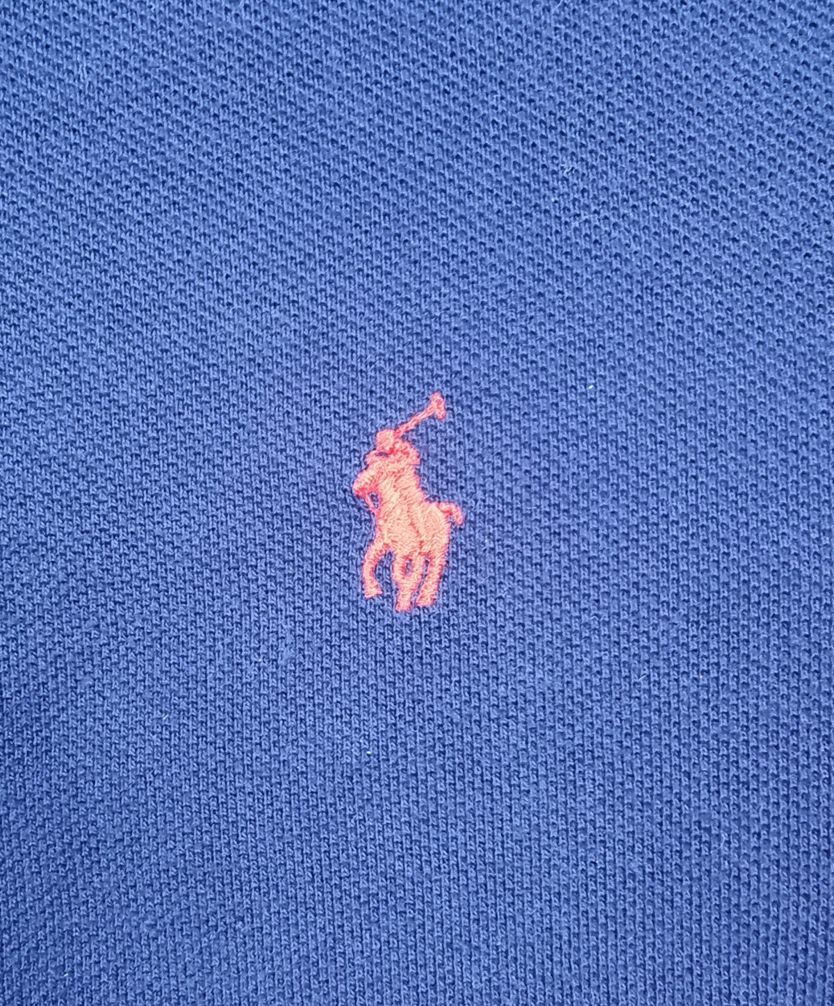 Polo Ralph Lauren Classic Fit azul marino manga larga – Talla M (10-12)