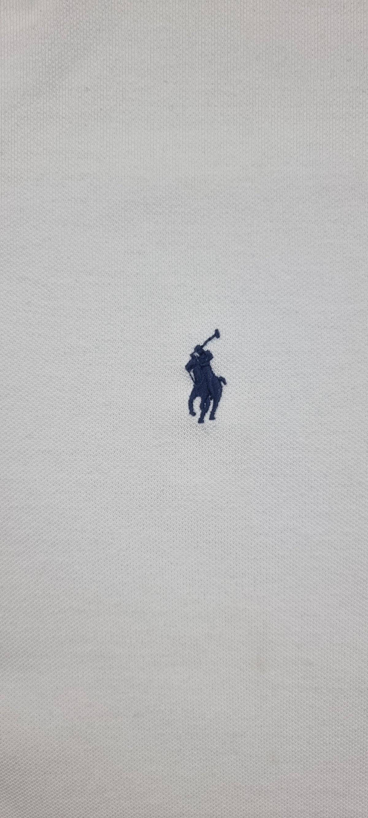 Polo Ralph Lauren Custom Slim Fit blanco – Talla M