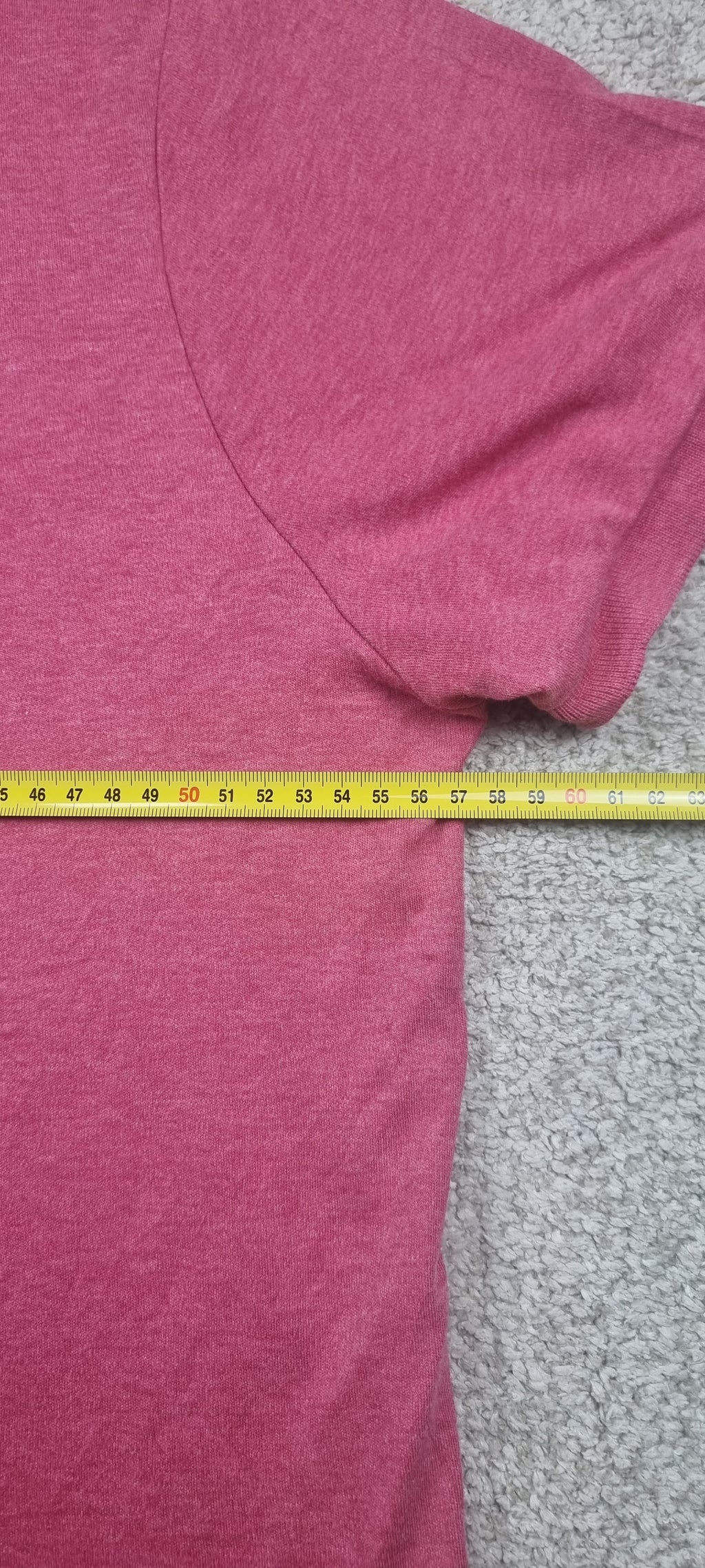 Polo Ralph Lauren Custom Slim Fit rosa jaspeado – Talla L