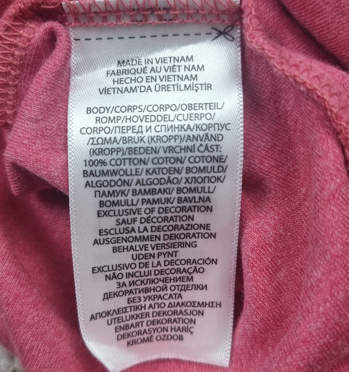 Polo Ralph Lauren Custom Slim Fit rosa jaspeado – Talla L