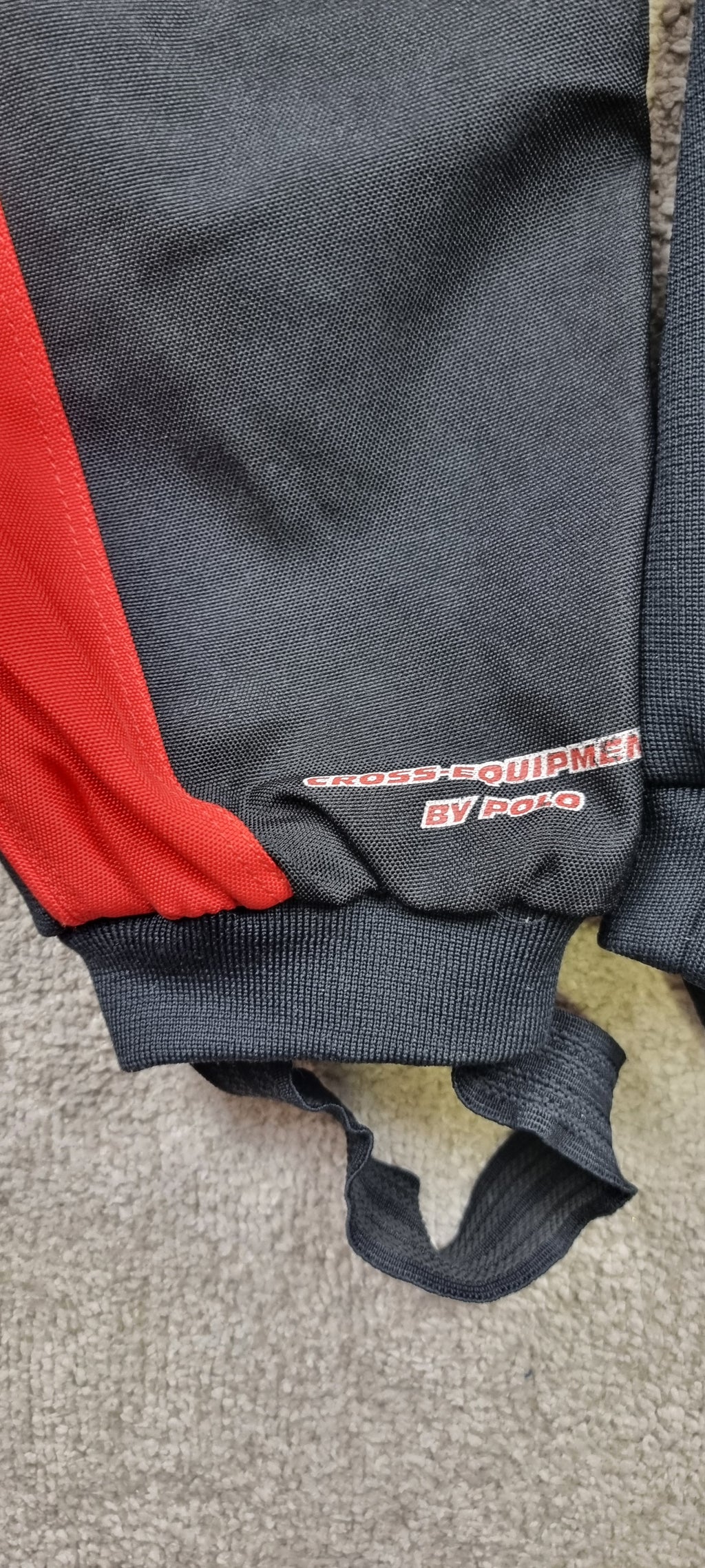 Pantalón moto Pharao X negro rojo y gris talla L
