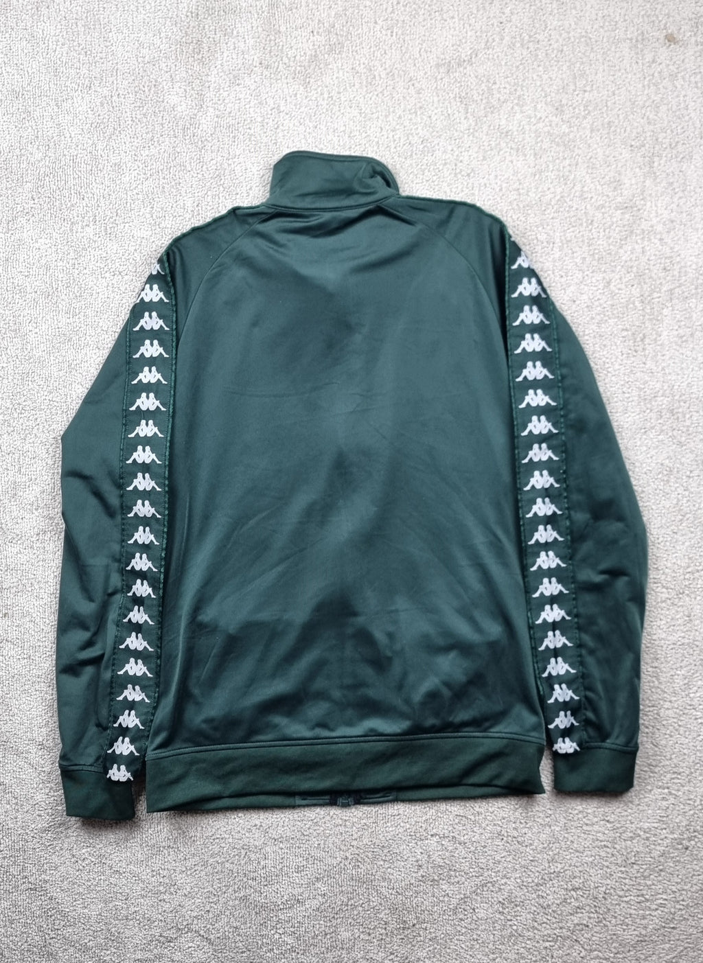 Chaqueta Kappa Banda Verde Oscuro talla M