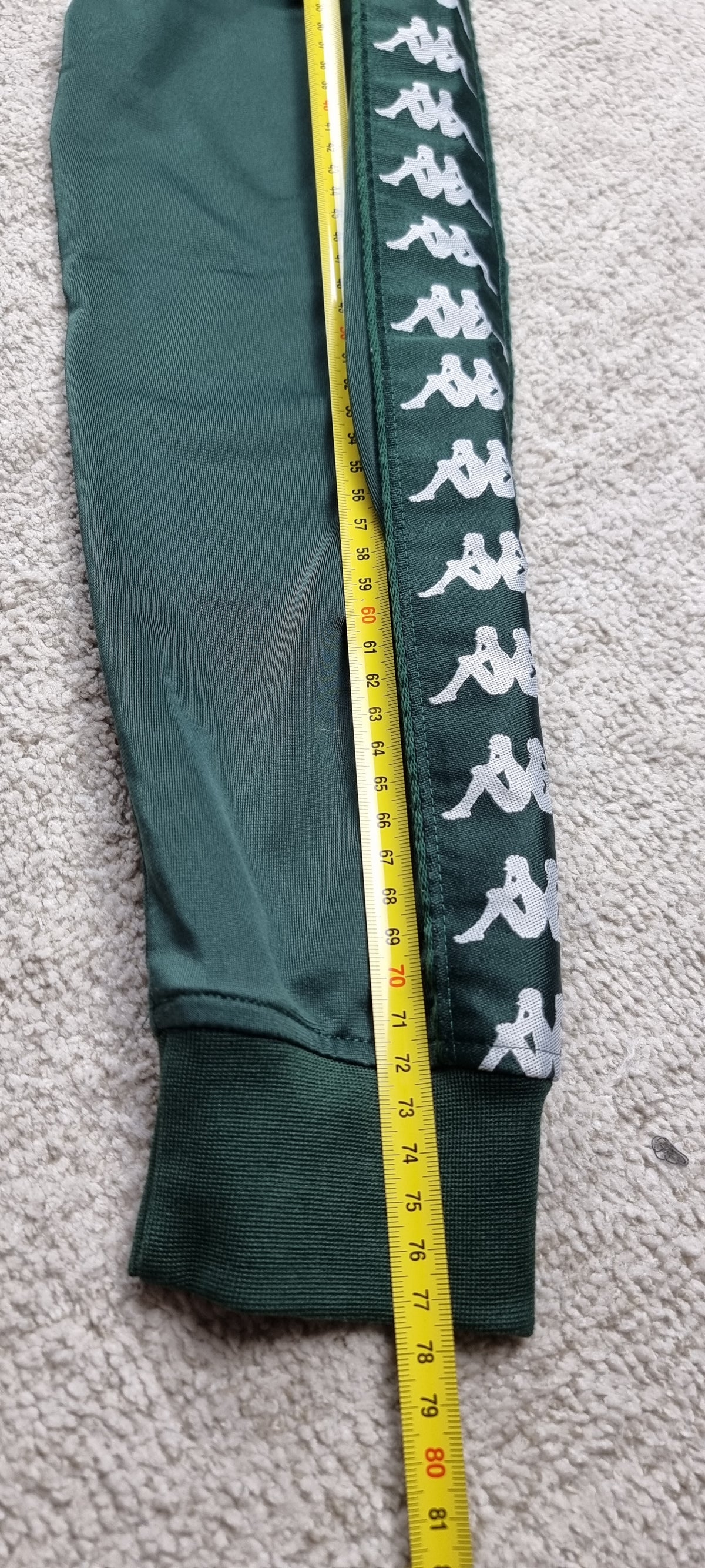 Chaqueta Kappa Banda Verde Oscuro talla M