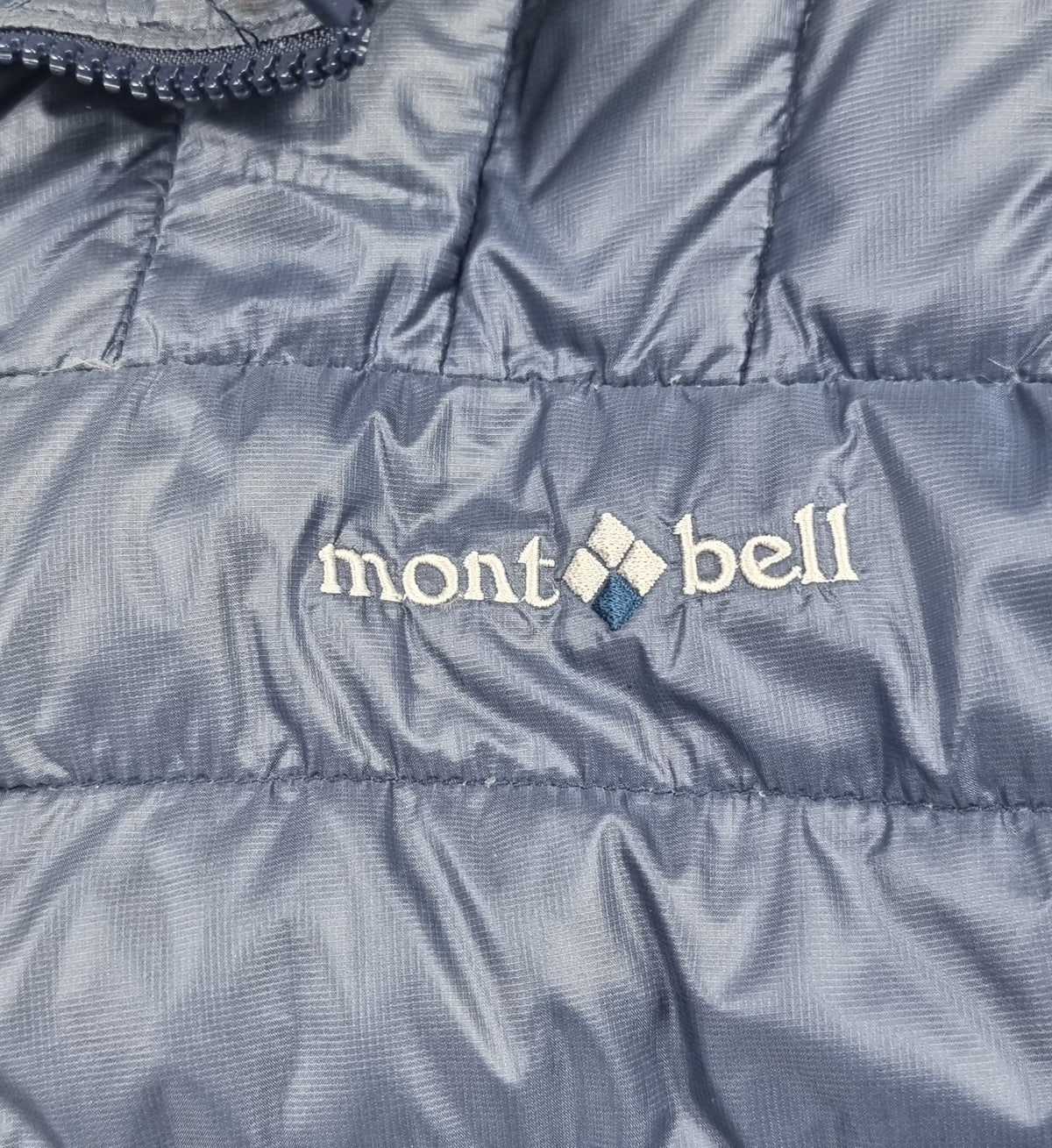 Chaqueta de plumas Mont-bell EX 800 azul marino – Talla L