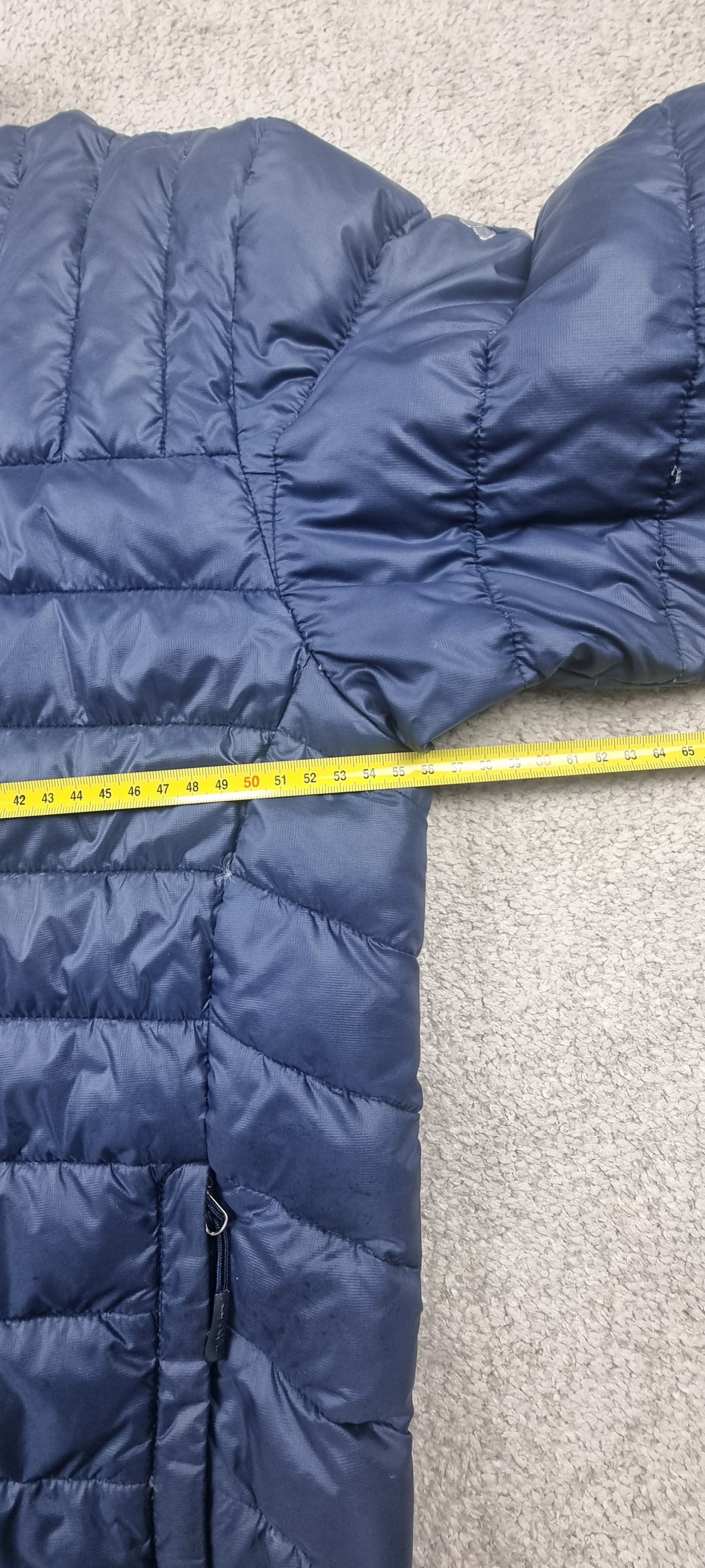 Chaqueta de plumas Mont-bell EX 800 azul marino – Talla L