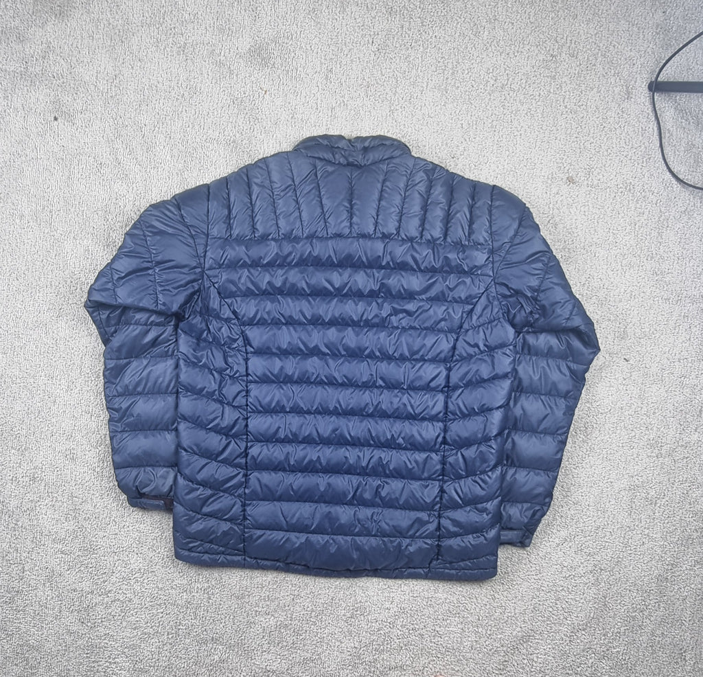 Chaqueta de plumas Mont-bell EX 800 azul marino – Talla L