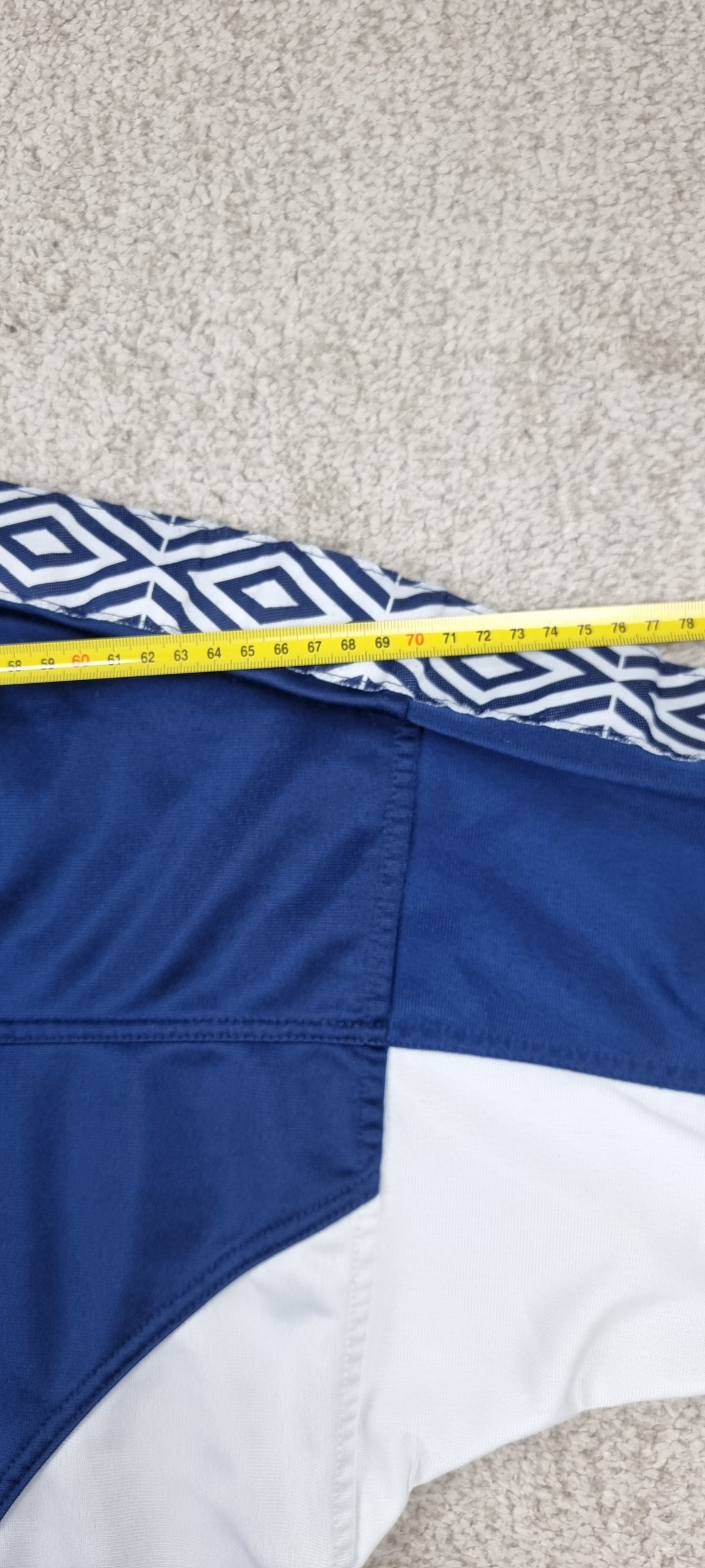 Chaqueta chándal Umbro L.S.E.F. Verona vintage azul marino talla L