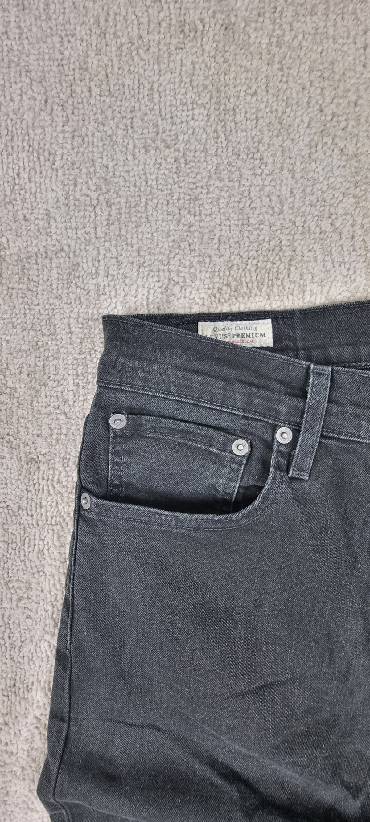 Levi's 511 Slim Jeans Negro W31 L32