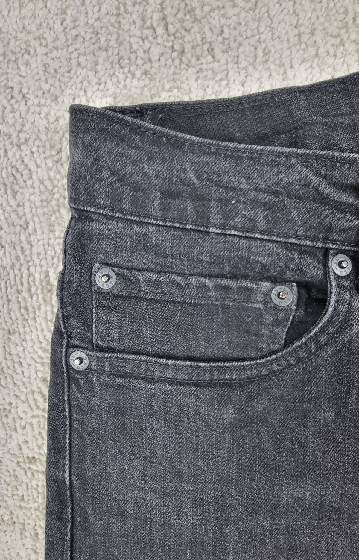 Levi's 511 Slim Jeans Negro/Gris W30 L30
