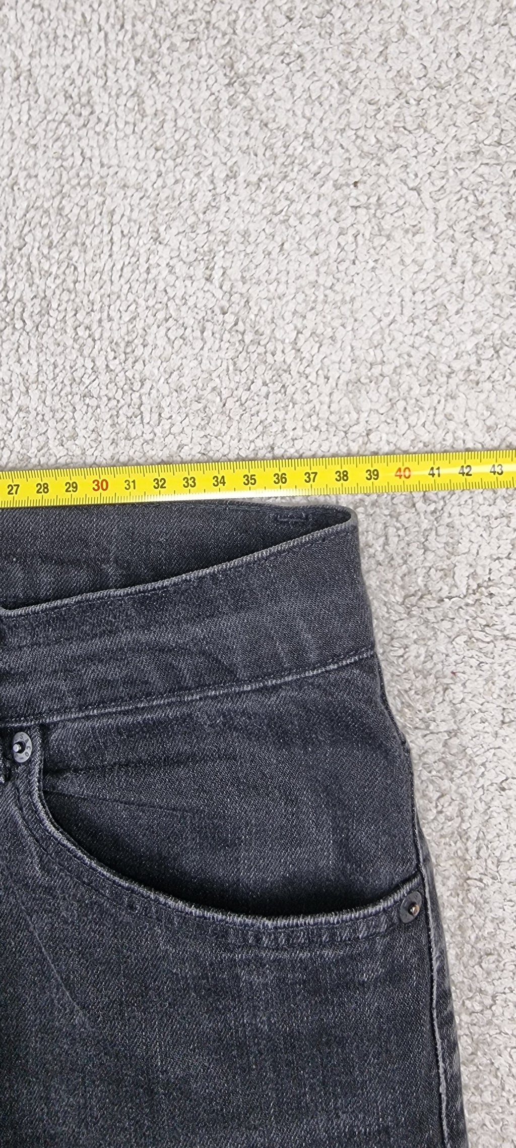 Levi's 511 Slim Jeans Negro/Gris W30 L30