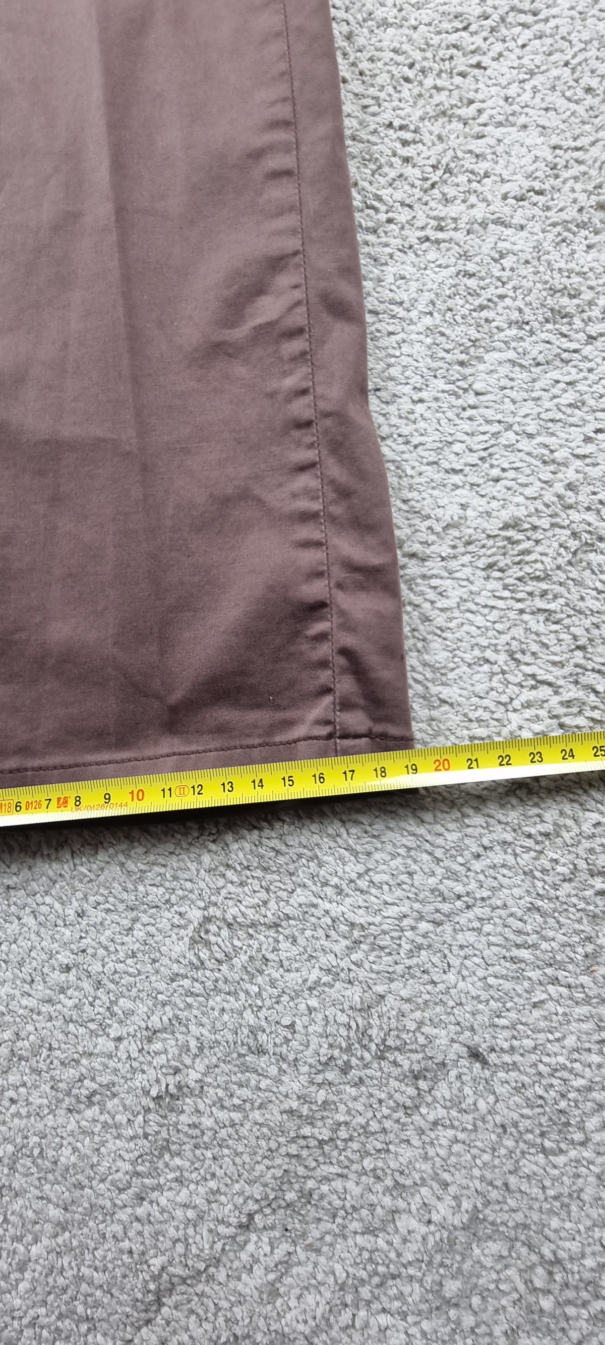Pantalón Tommy Hilfiger Marrón Corte Recto – Talla XS