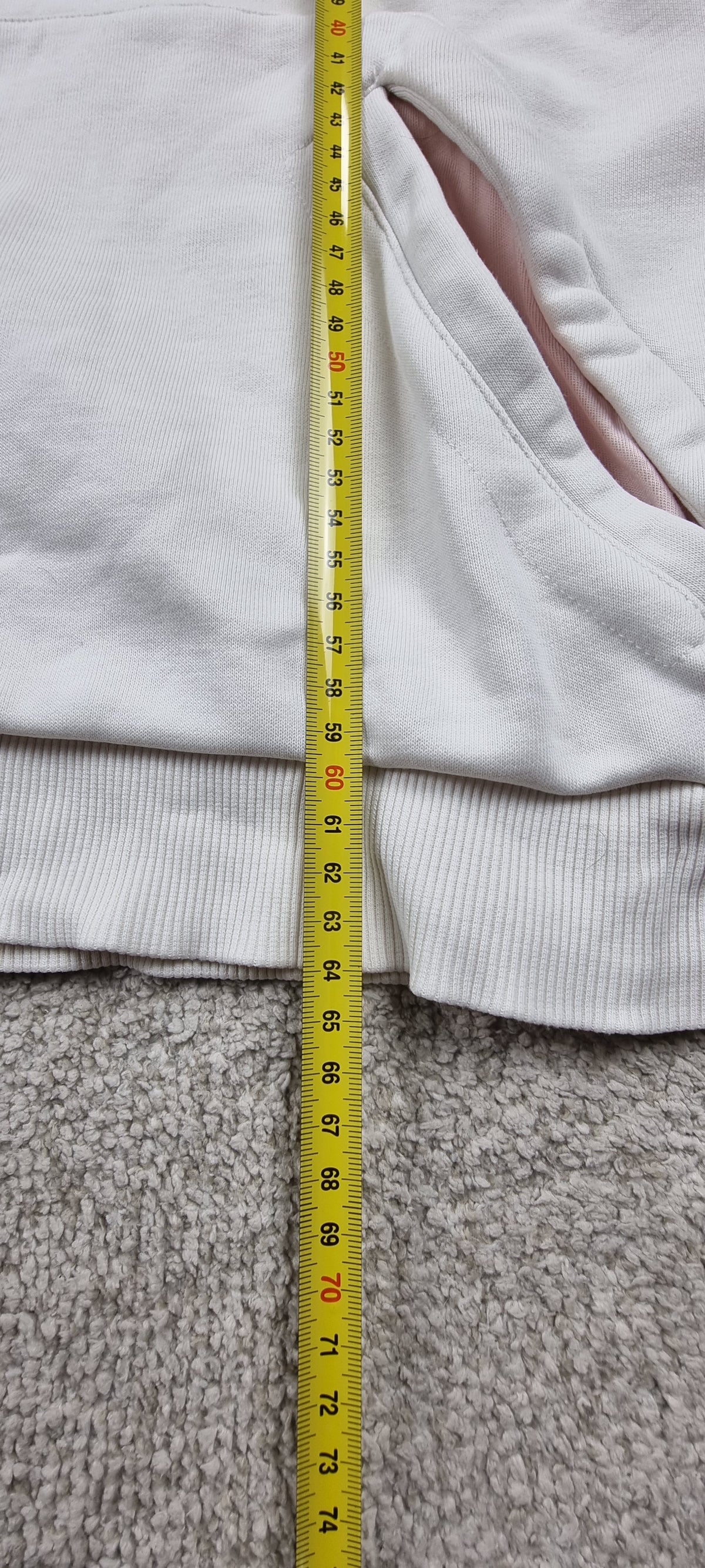 Sudadera Puma con Capucha Blanca Logo Bordado Beige – Talla XL