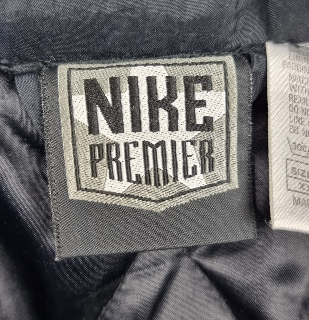 Chaqueta Nike Premier Vintage Azul Marino con Detalles Amarillos XL