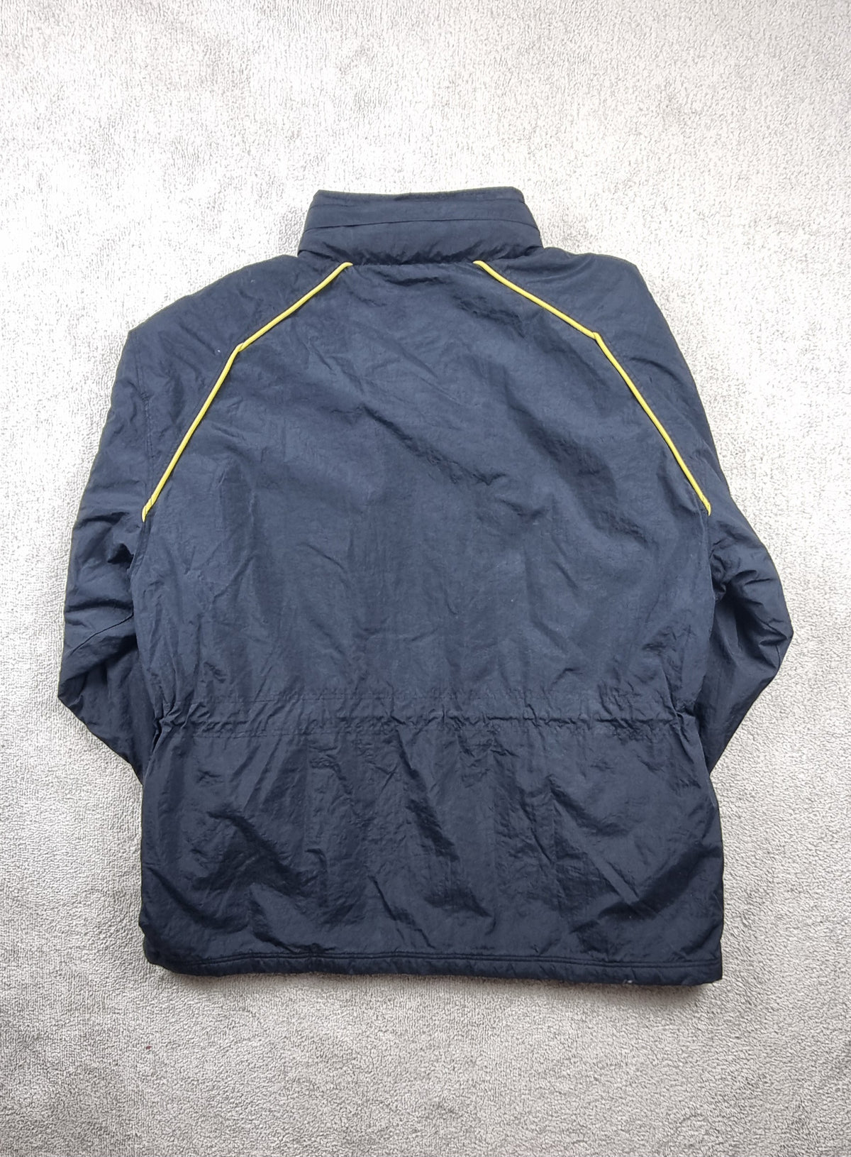 Chaqueta Nike Premier Vintage Azul Marino con Detalles Amarillos XL