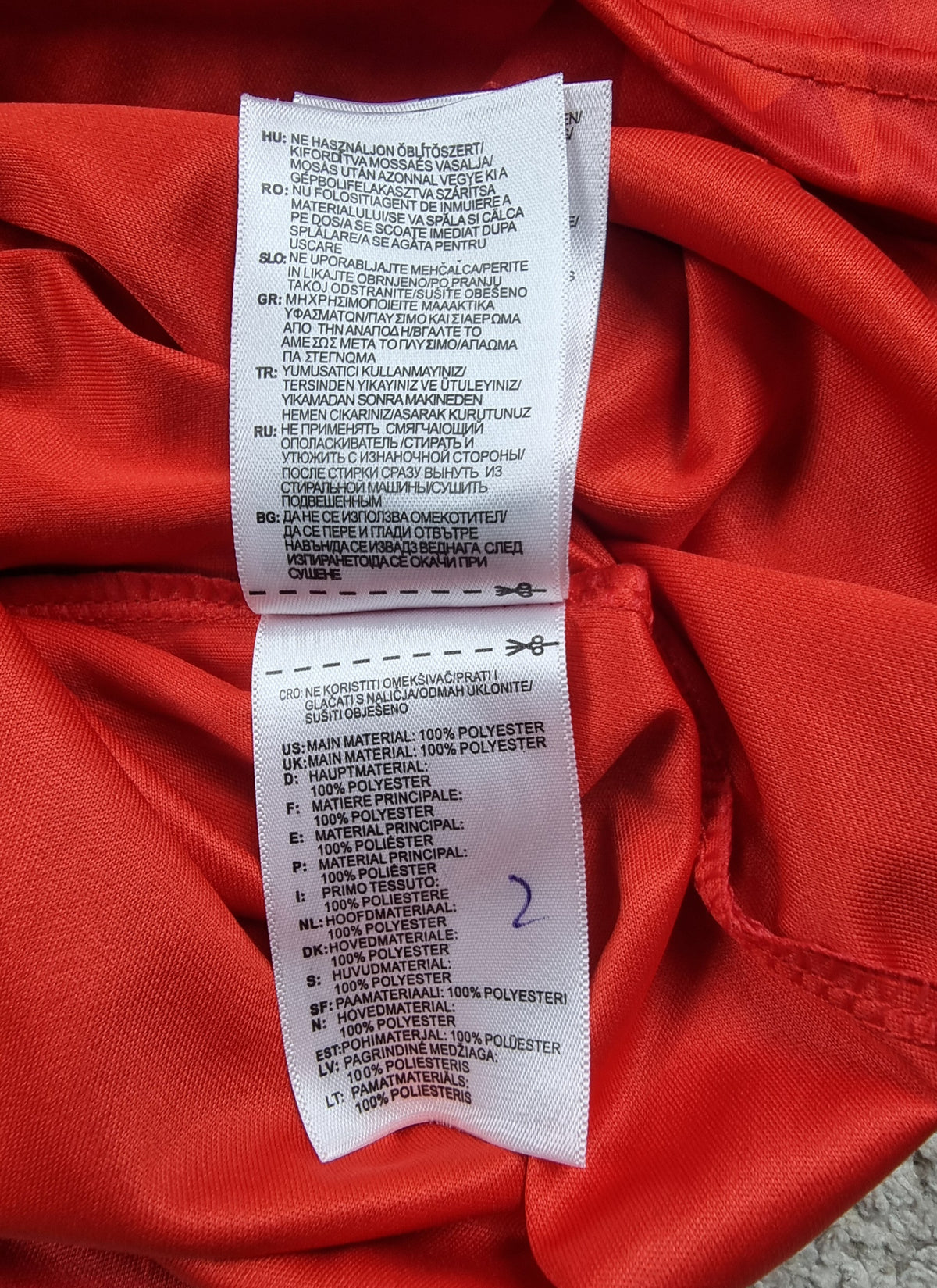 Camiseta Adidas Selección Bélgica Red Devils  – Talla L