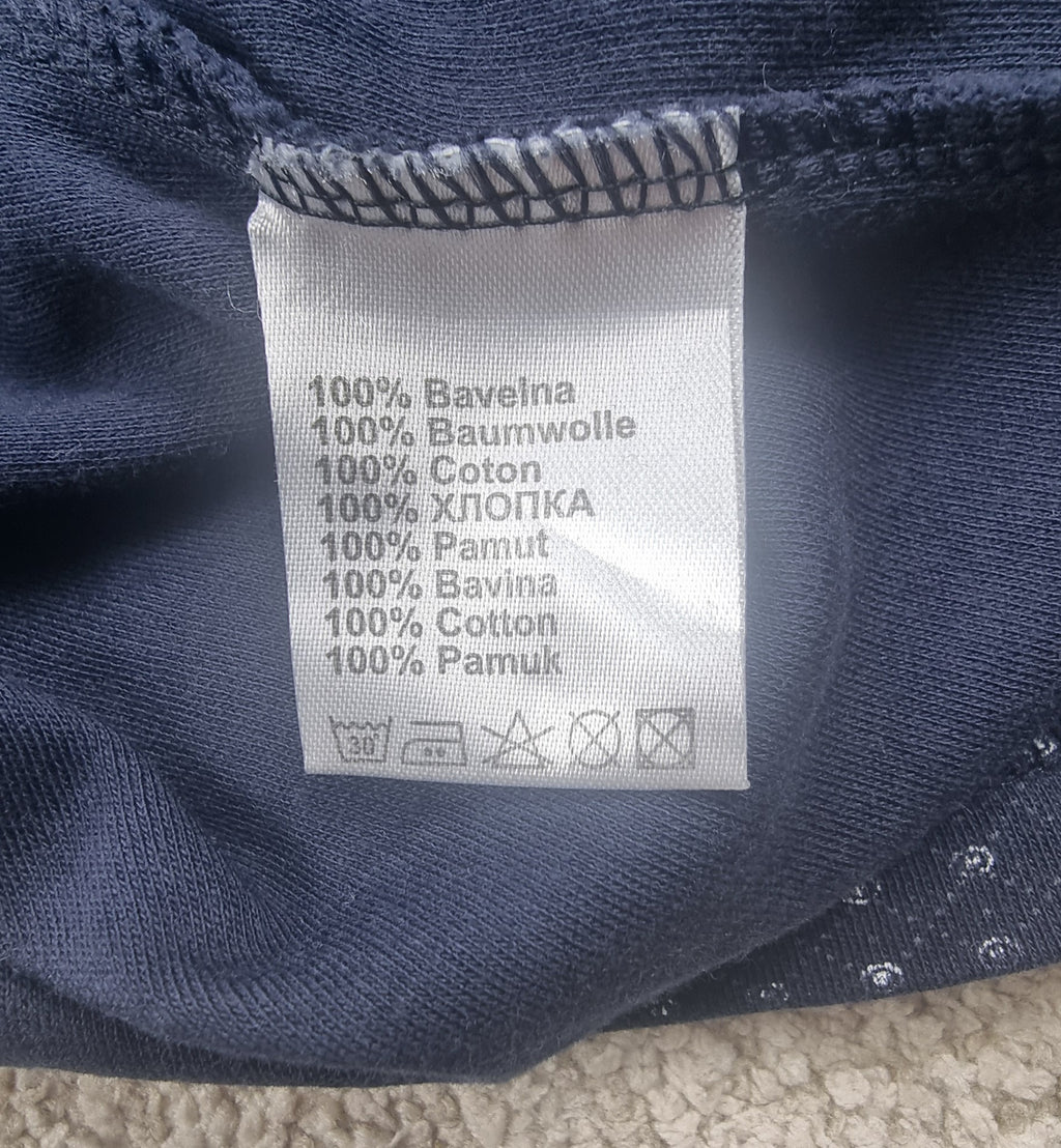 Polo BOSS Hugo Boss Azul Marino Estampado Talla L