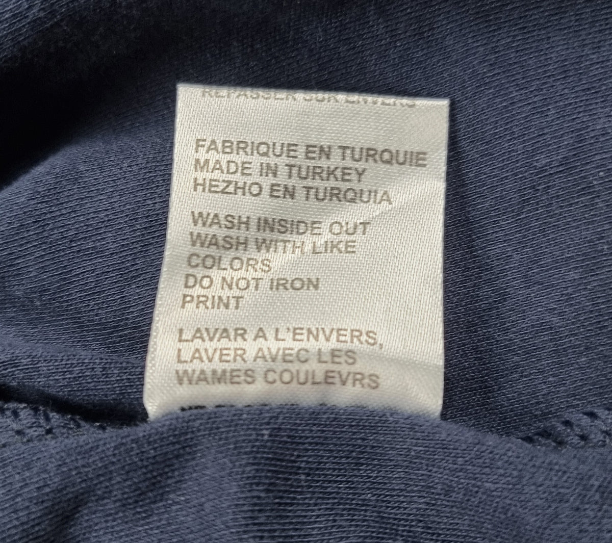 Polo BOSS Hugo Boss Azul Marino Estampado Talla L