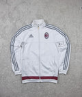 Adidas AC Milan Track Jacket Blanca Talla M/ Chaqueta Fútbol Vintage